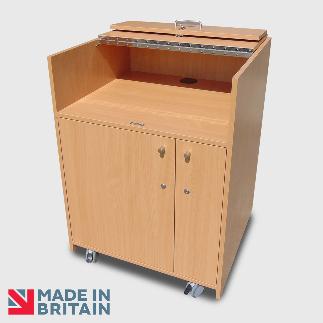 Mixing Desk Cabinet 02 Turning Leaf