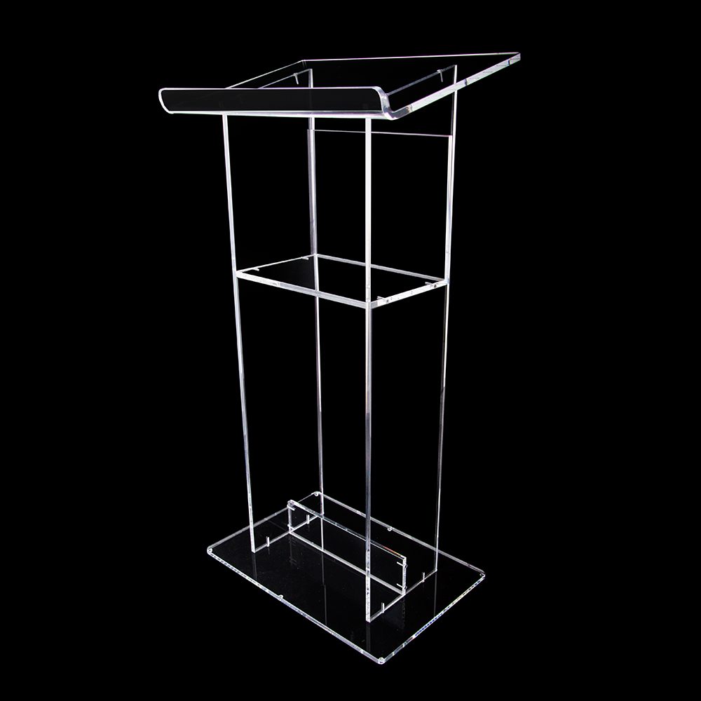 Bespoke Acrylic Lectern 20 Turning Leaf