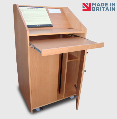 Bespoke AV Lecterns - Turning Leaf