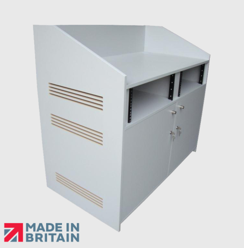 Bespoke AV Lecterns - Turning Leaf